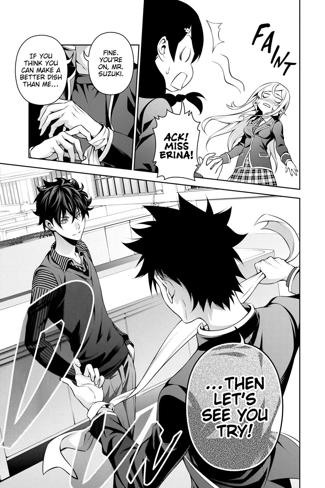 Read Food Wars en Manga Online