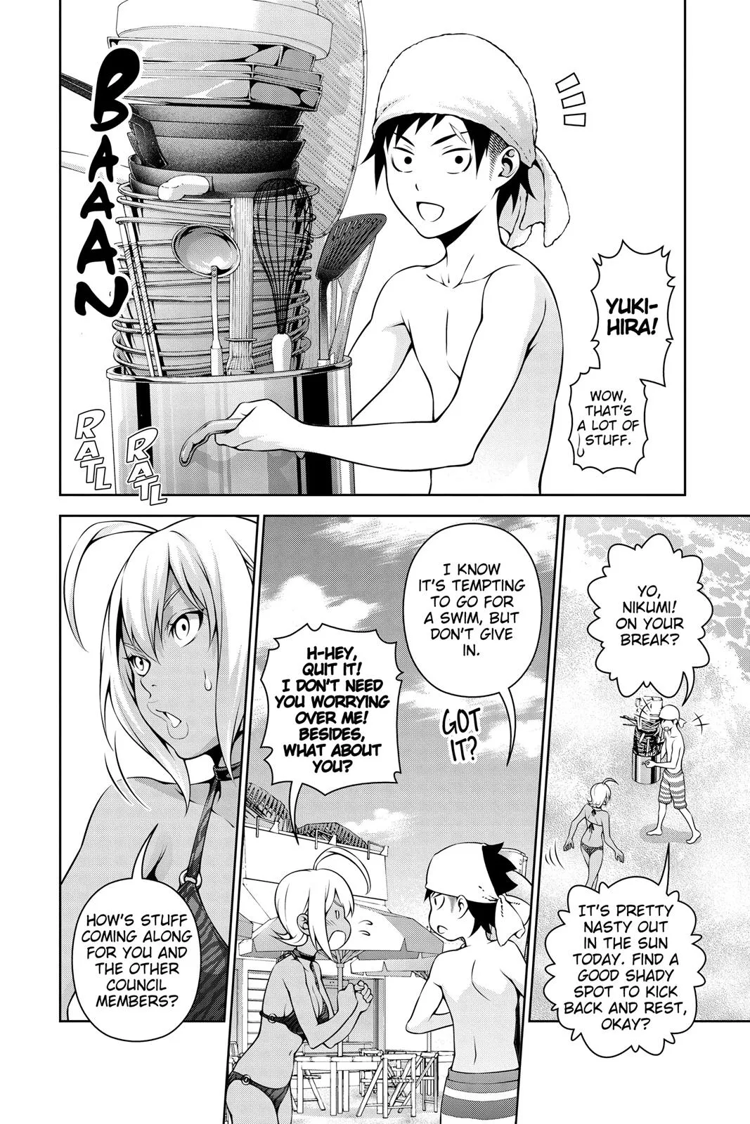 Read Food Wars en Manga Online