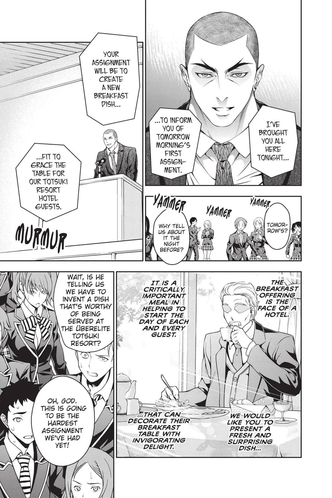 Read Food Wars en Manga Online