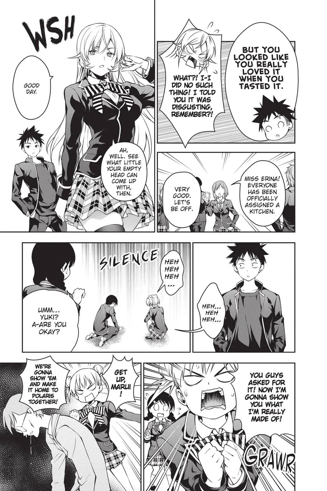 Read Food Wars en Manga Online