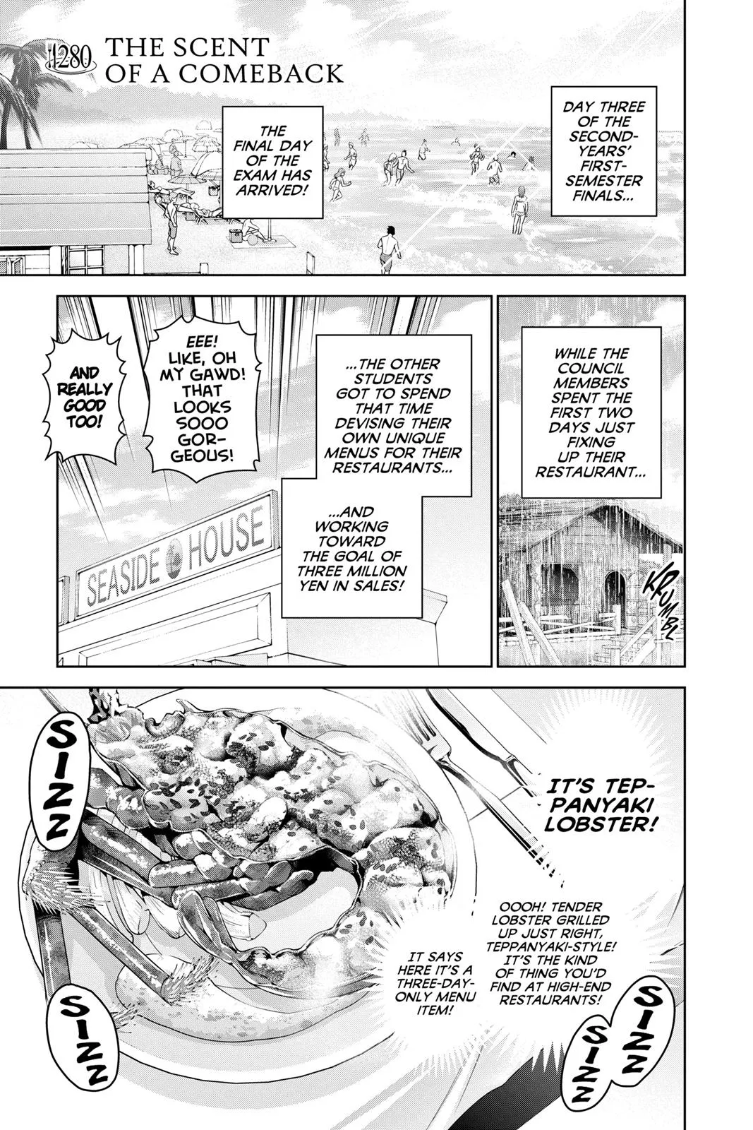 Read Food Wars en Manga Online