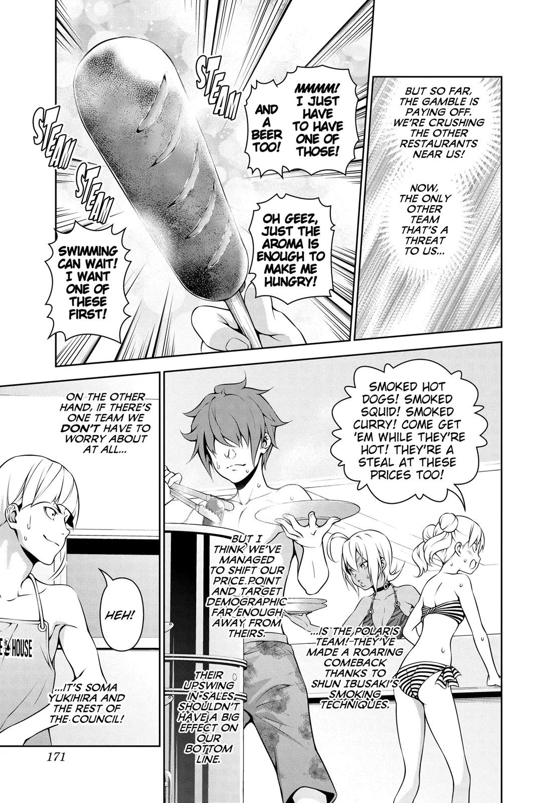 Read Food Wars en Manga Online