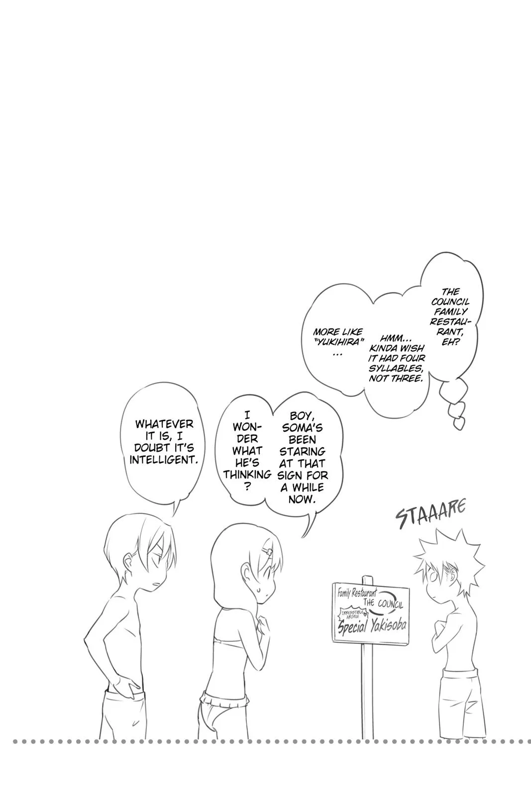 Read Food Wars en Manga Online