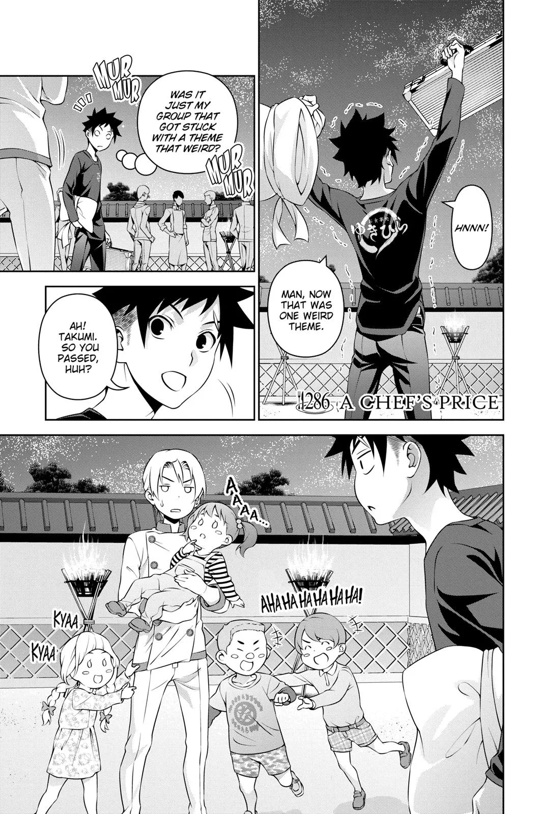 Read Food Wars en Manga Online