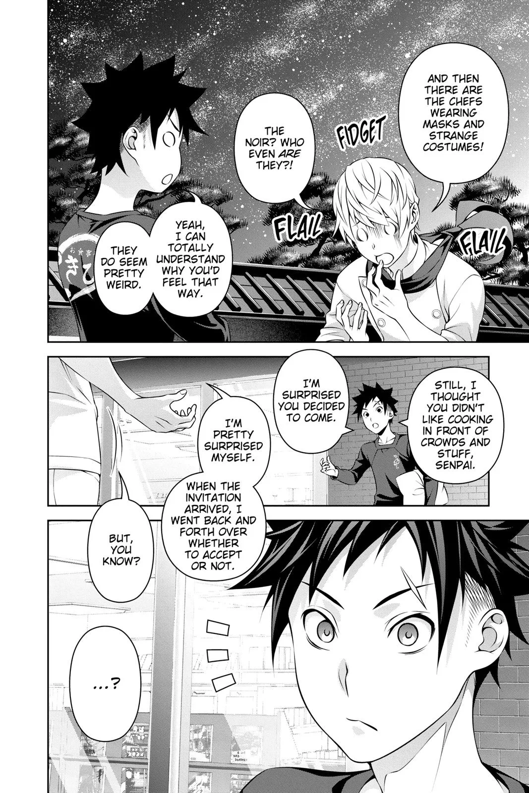 Read Food Wars en Manga Online