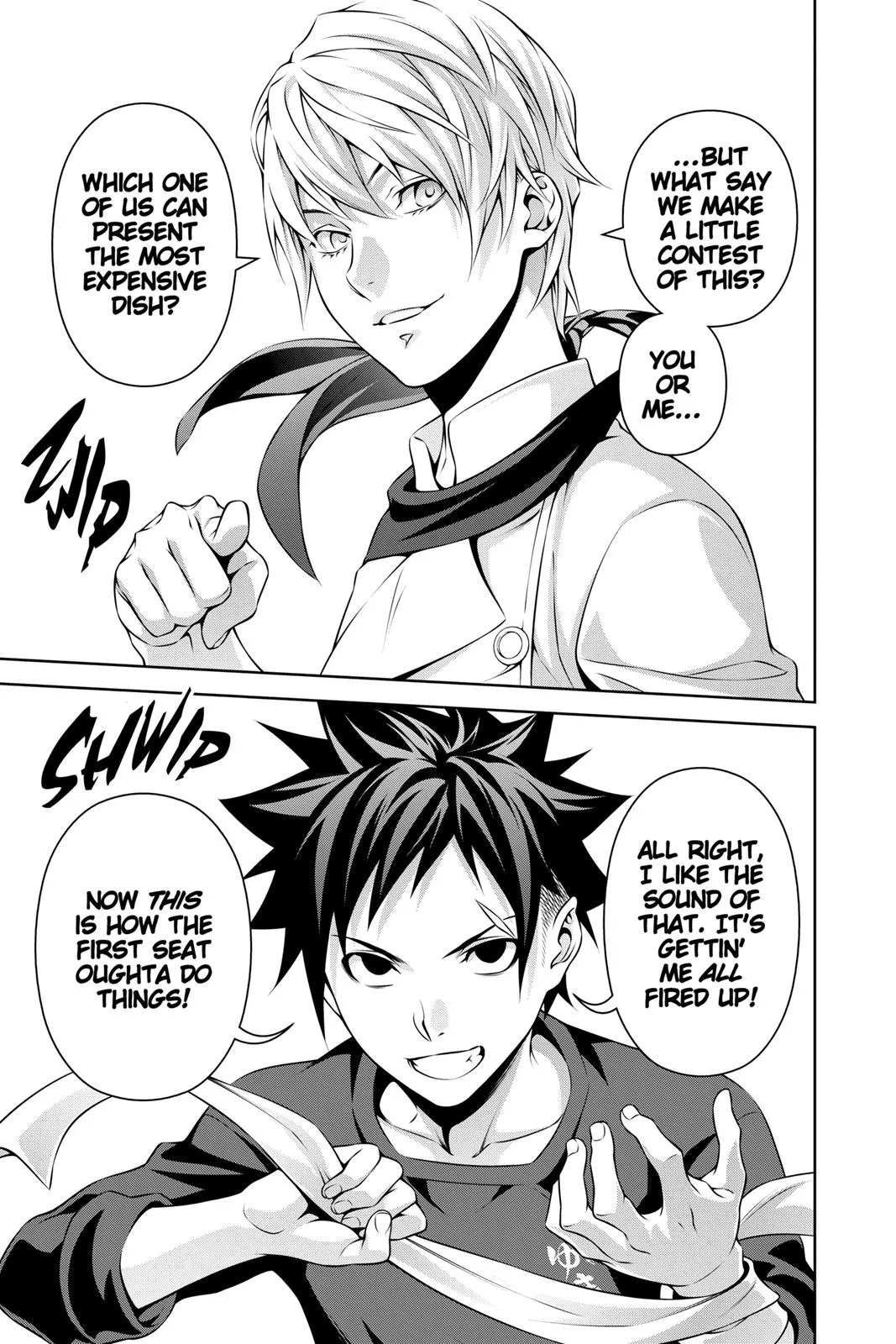 Read Food Wars en Manga Online