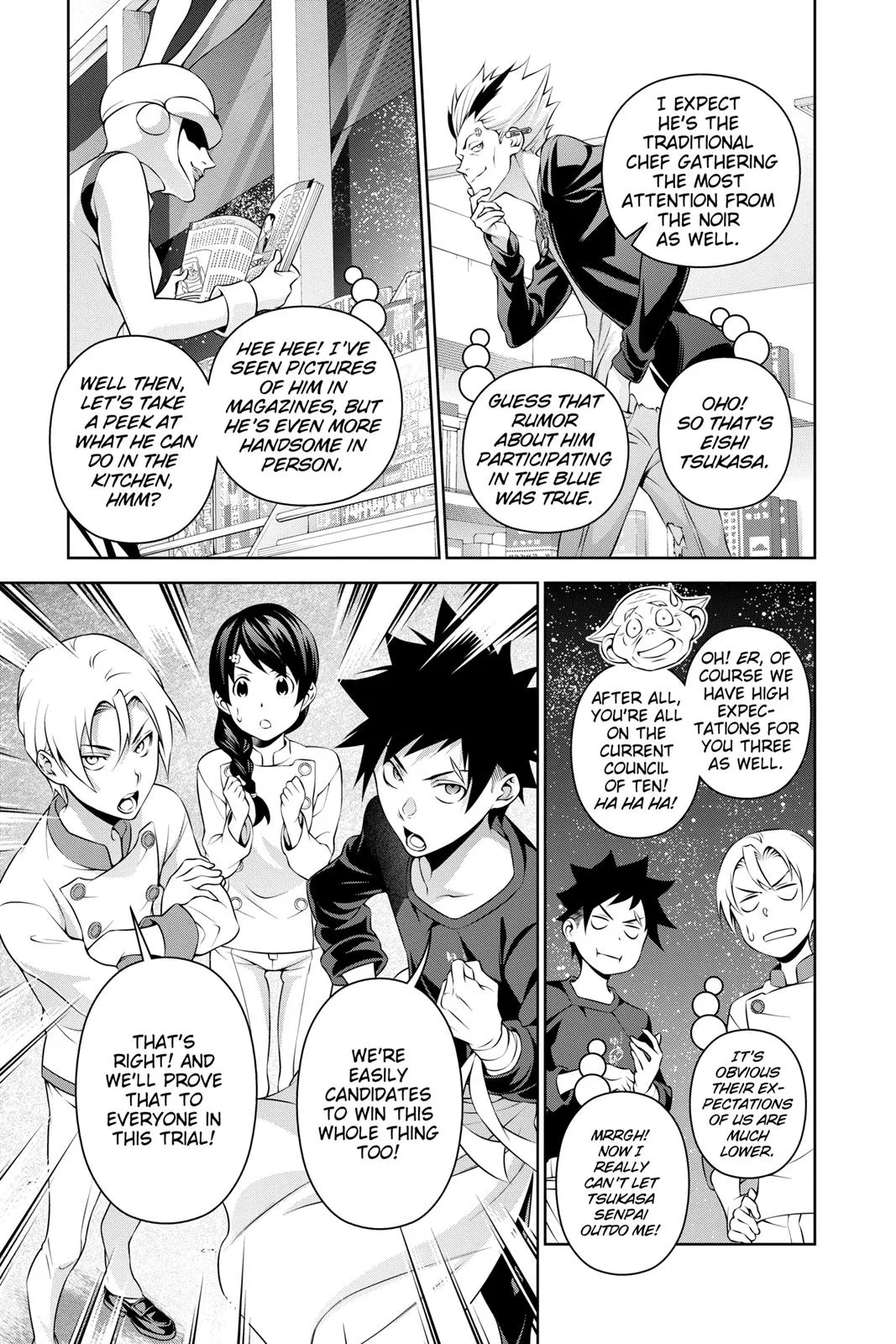 Read Food Wars en Manga Online