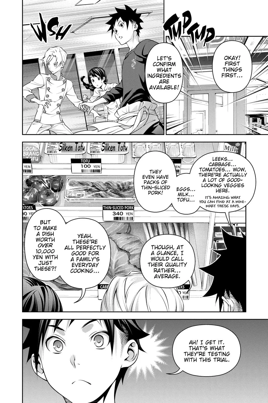 Read Food Wars en Manga Online