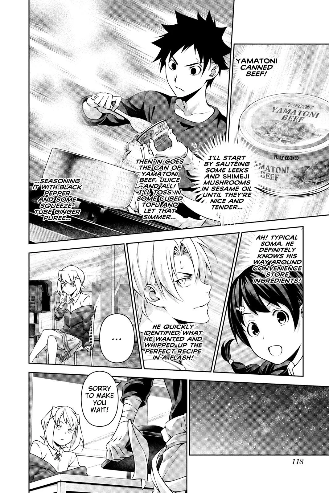 Read Food Wars en Manga Online