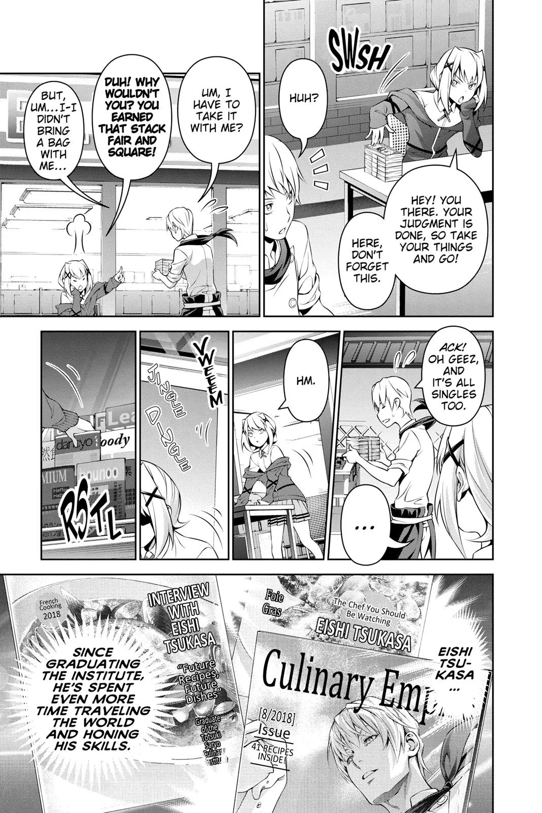 Read Food Wars en Manga Online