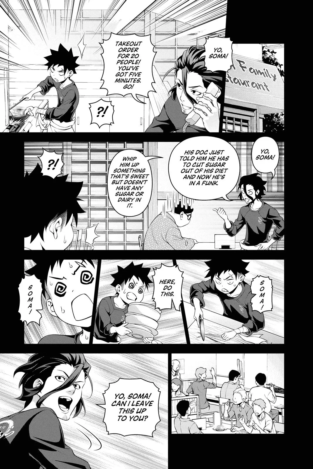 Read Food Wars en Manga Online