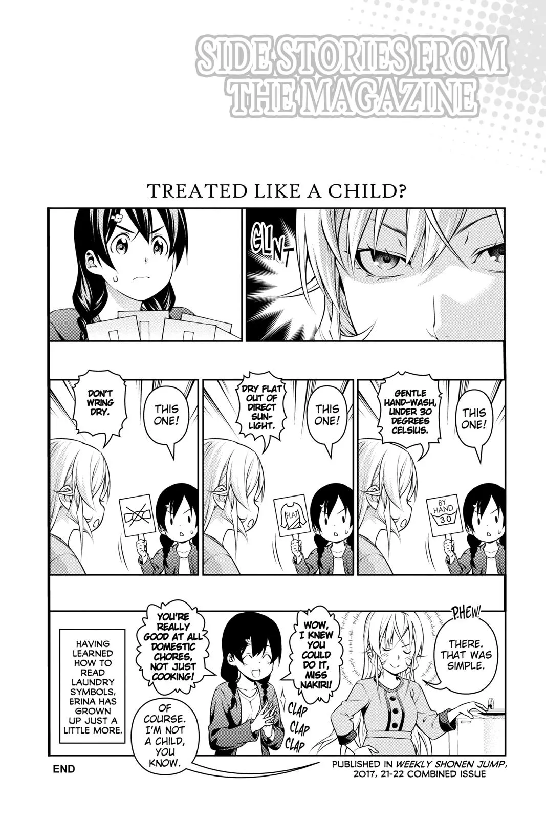 Read Food Wars en Manga Online