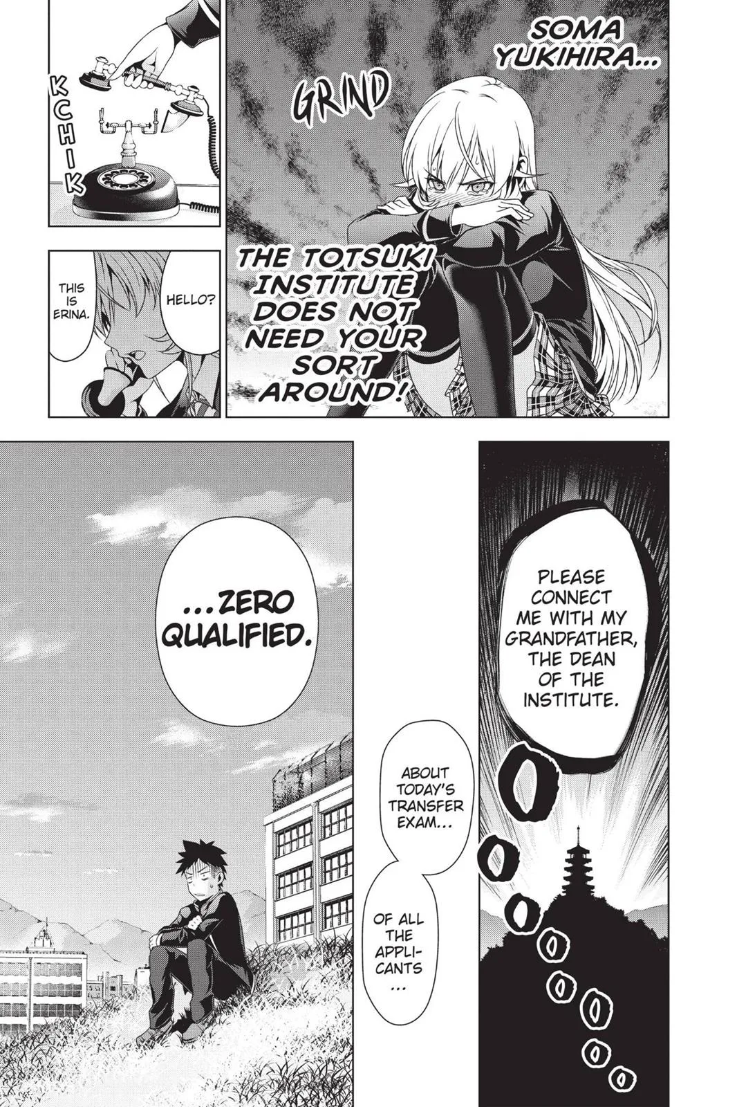 Read Food Wars en Manga Online