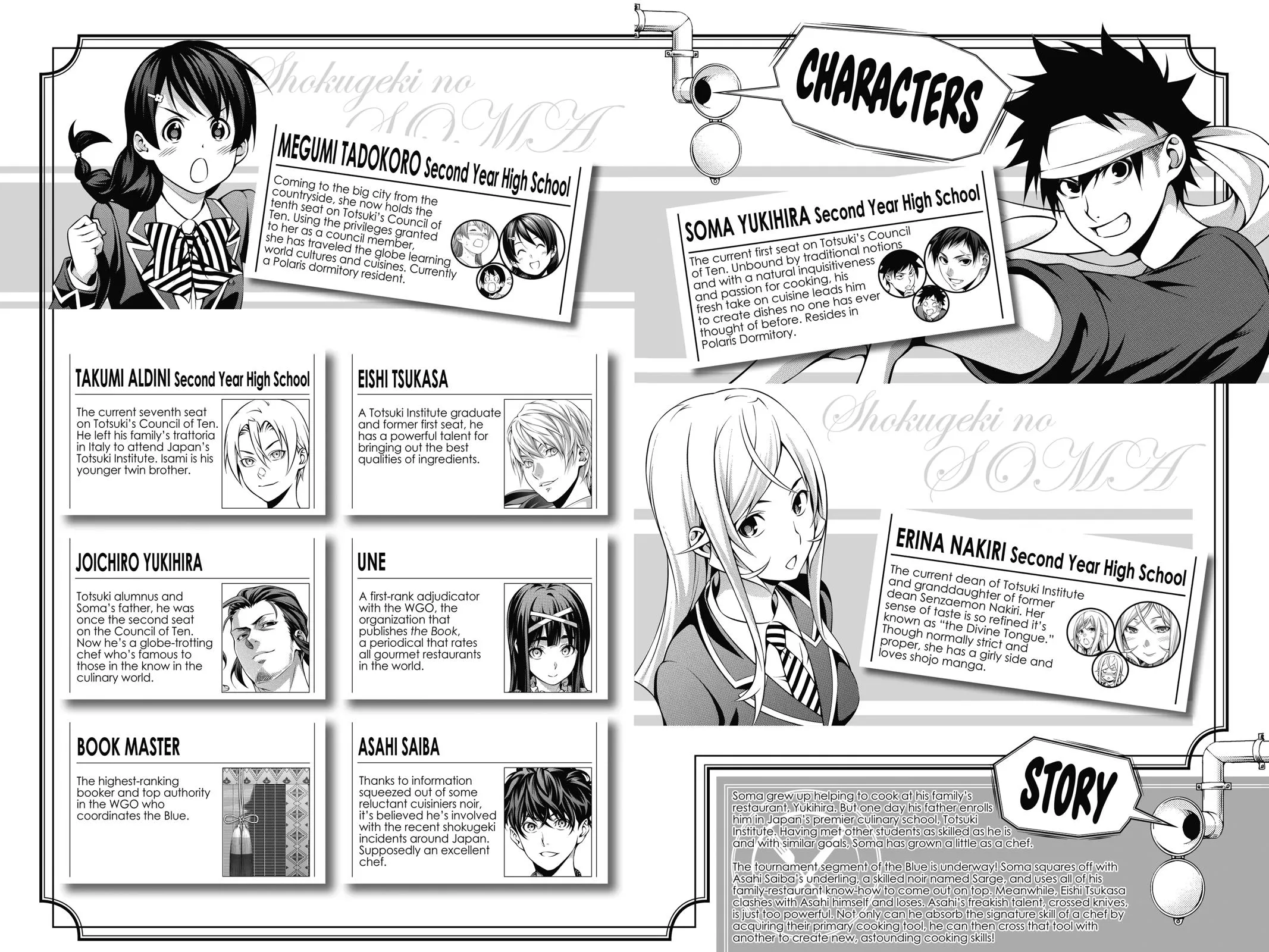 Read Food Wars en Manga Online