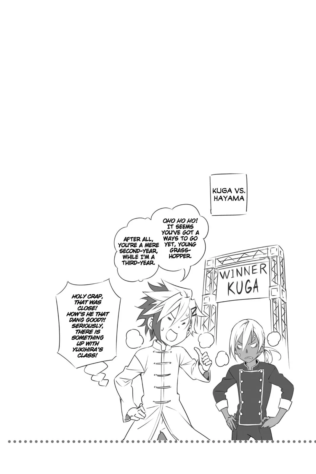 Read Food Wars en Manga Online