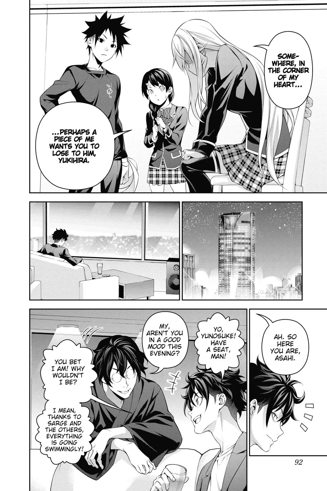 Read Food Wars en Manga Online