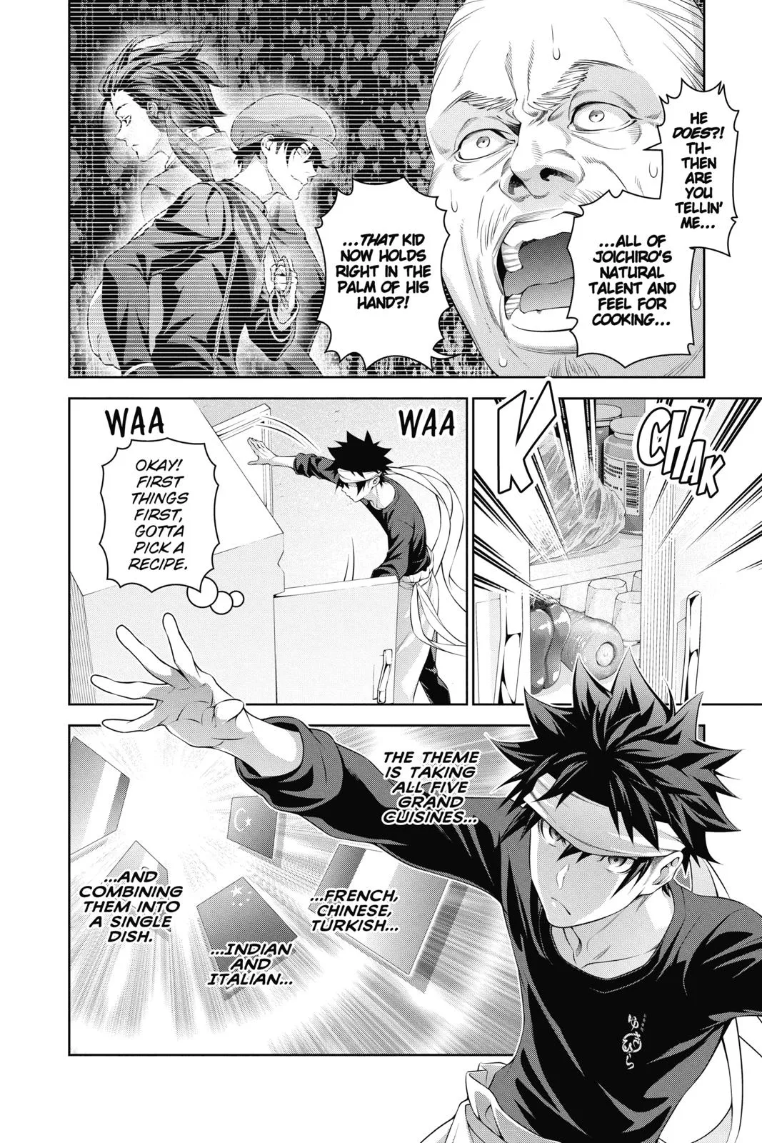 Read Food Wars en Manga Online