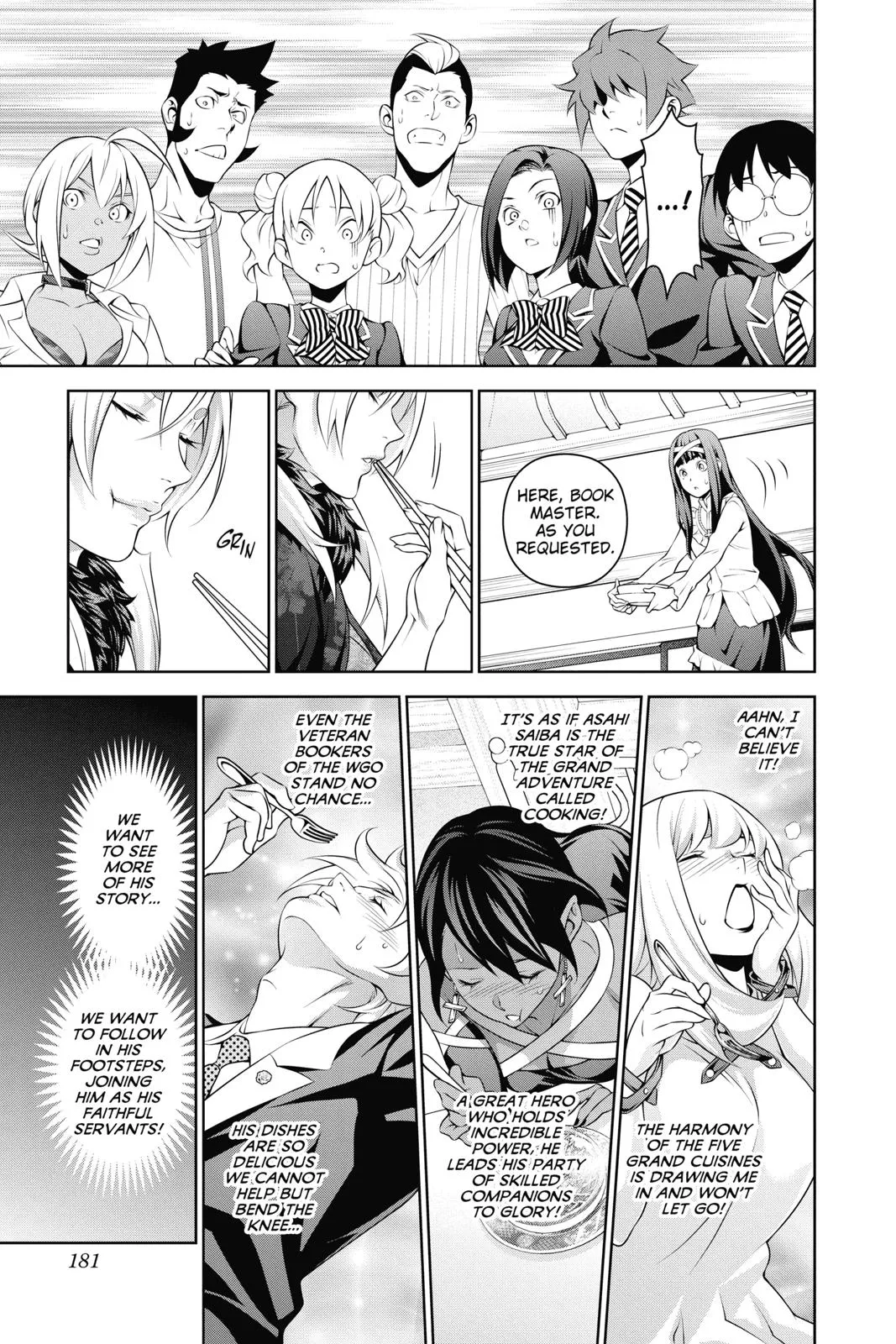 Read Food Wars en Manga Online