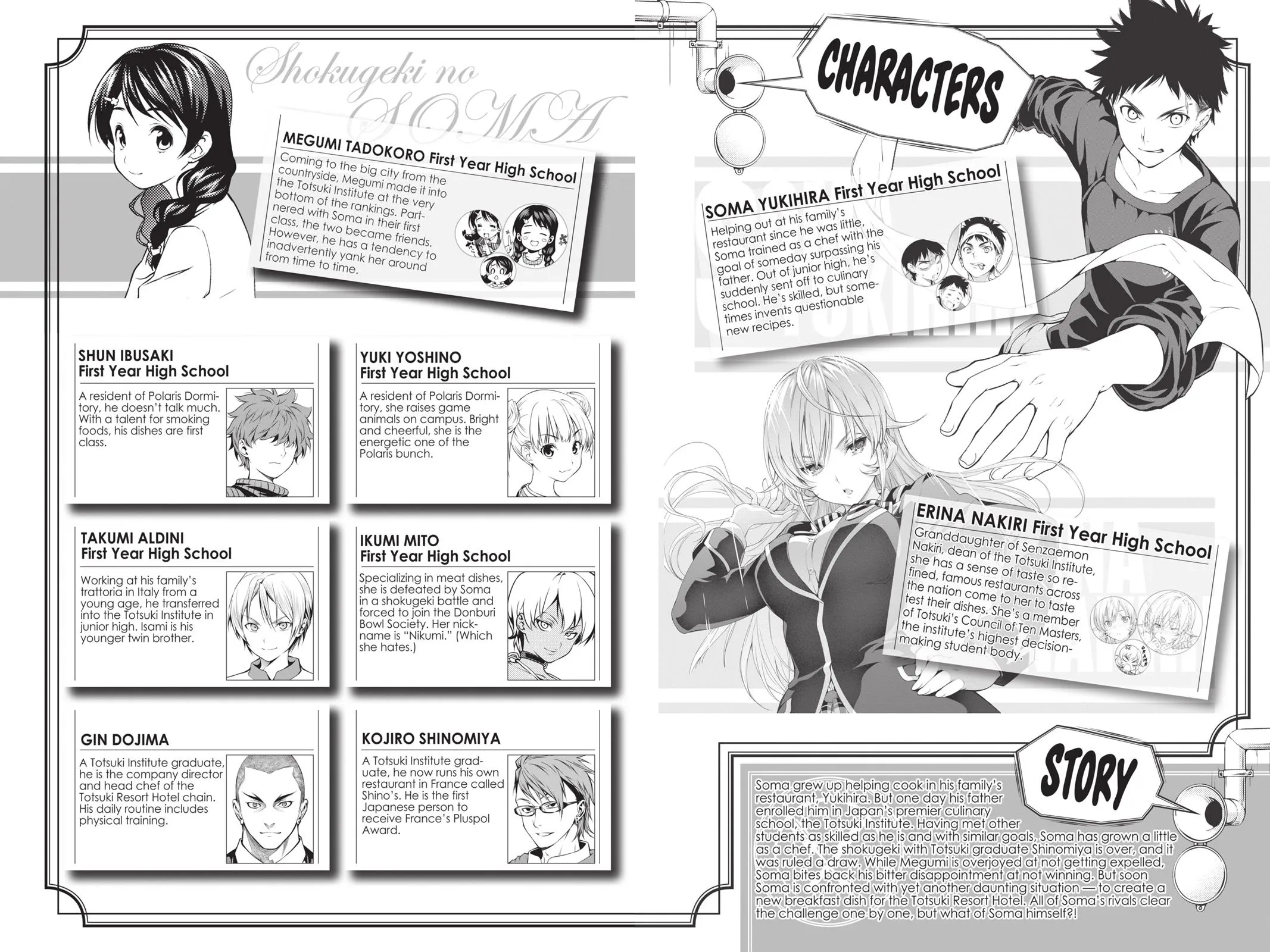 Read Food Wars en Manga Online