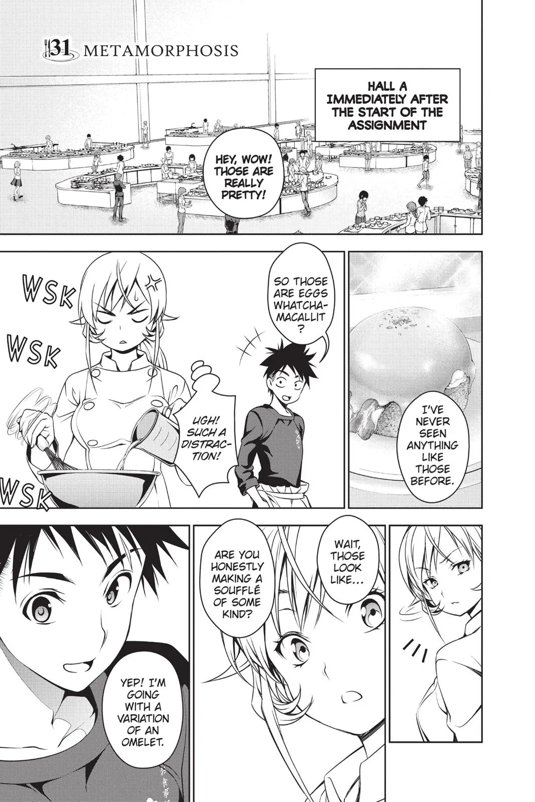 Read Food Wars en Manga Online