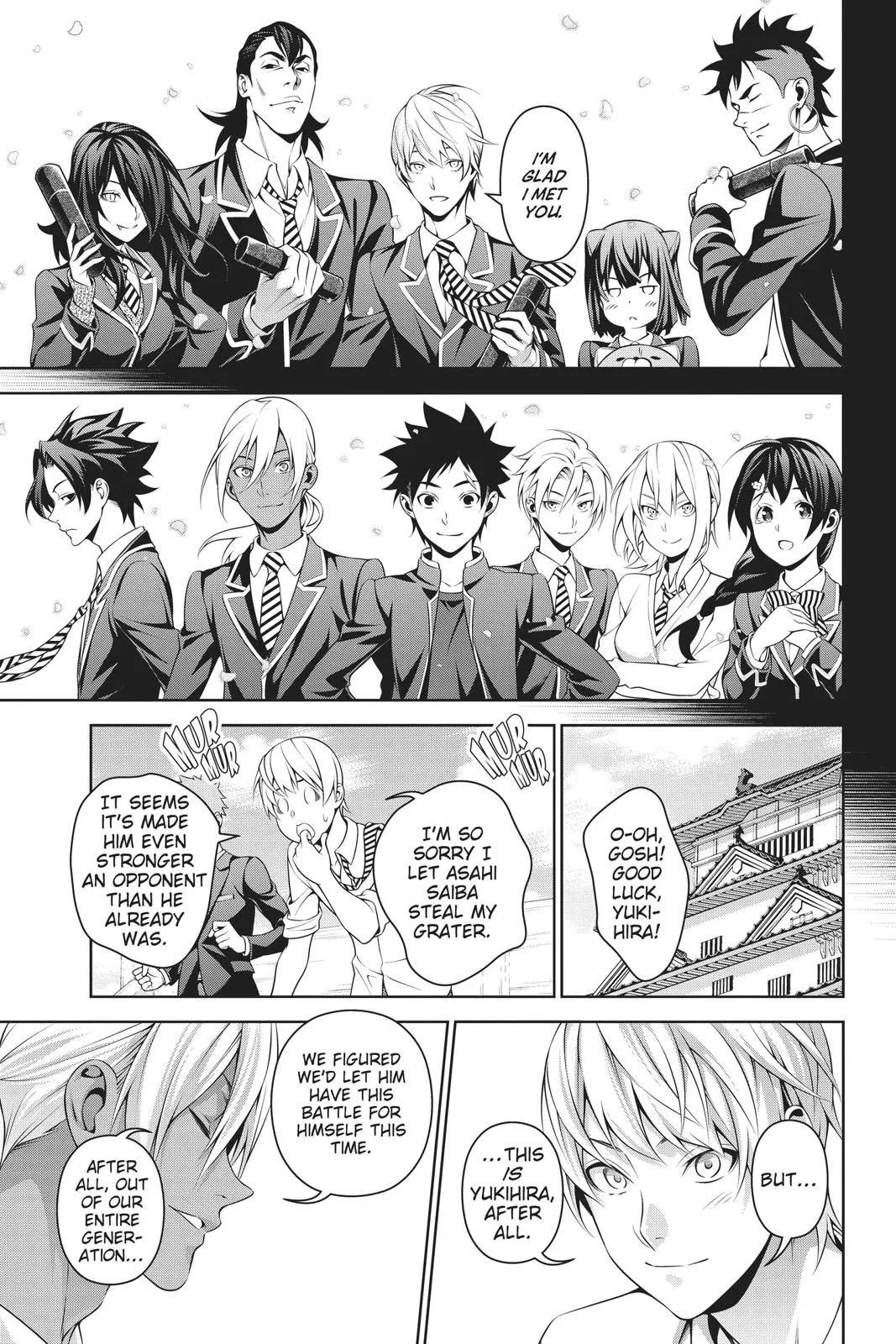 Read Food Wars en Manga Online
