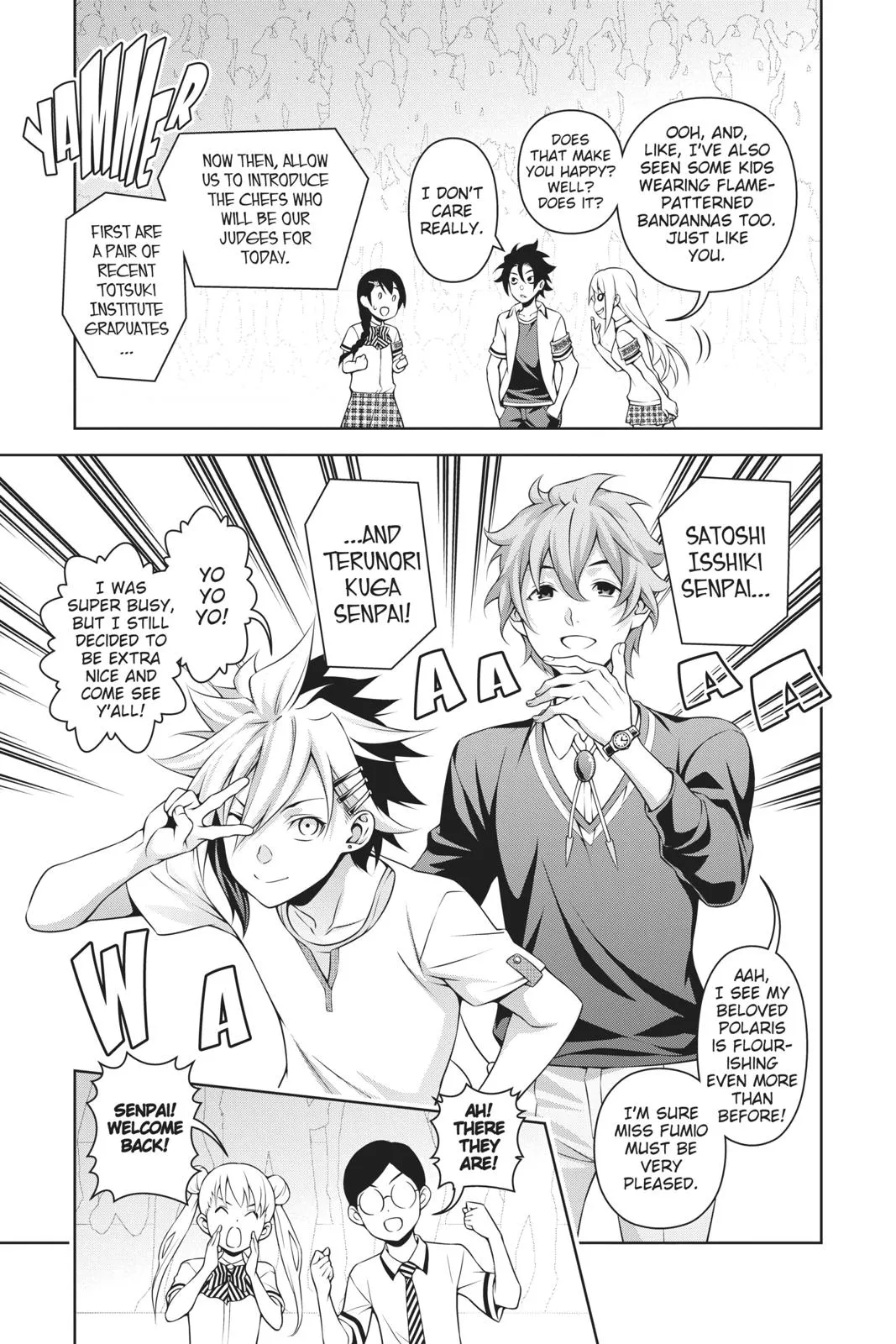 Read Food Wars en Manga Online
