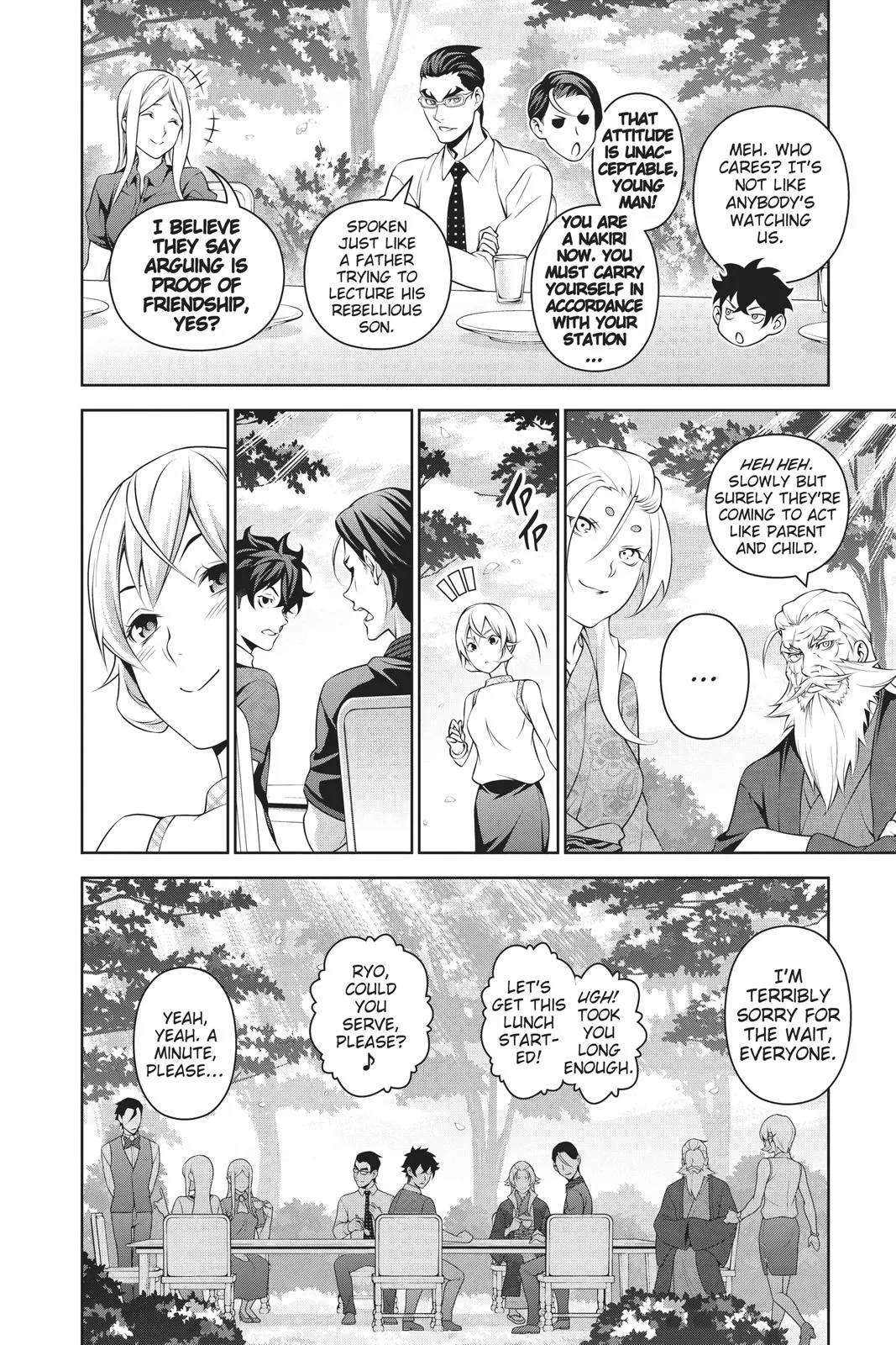 Read Food Wars en Manga Online