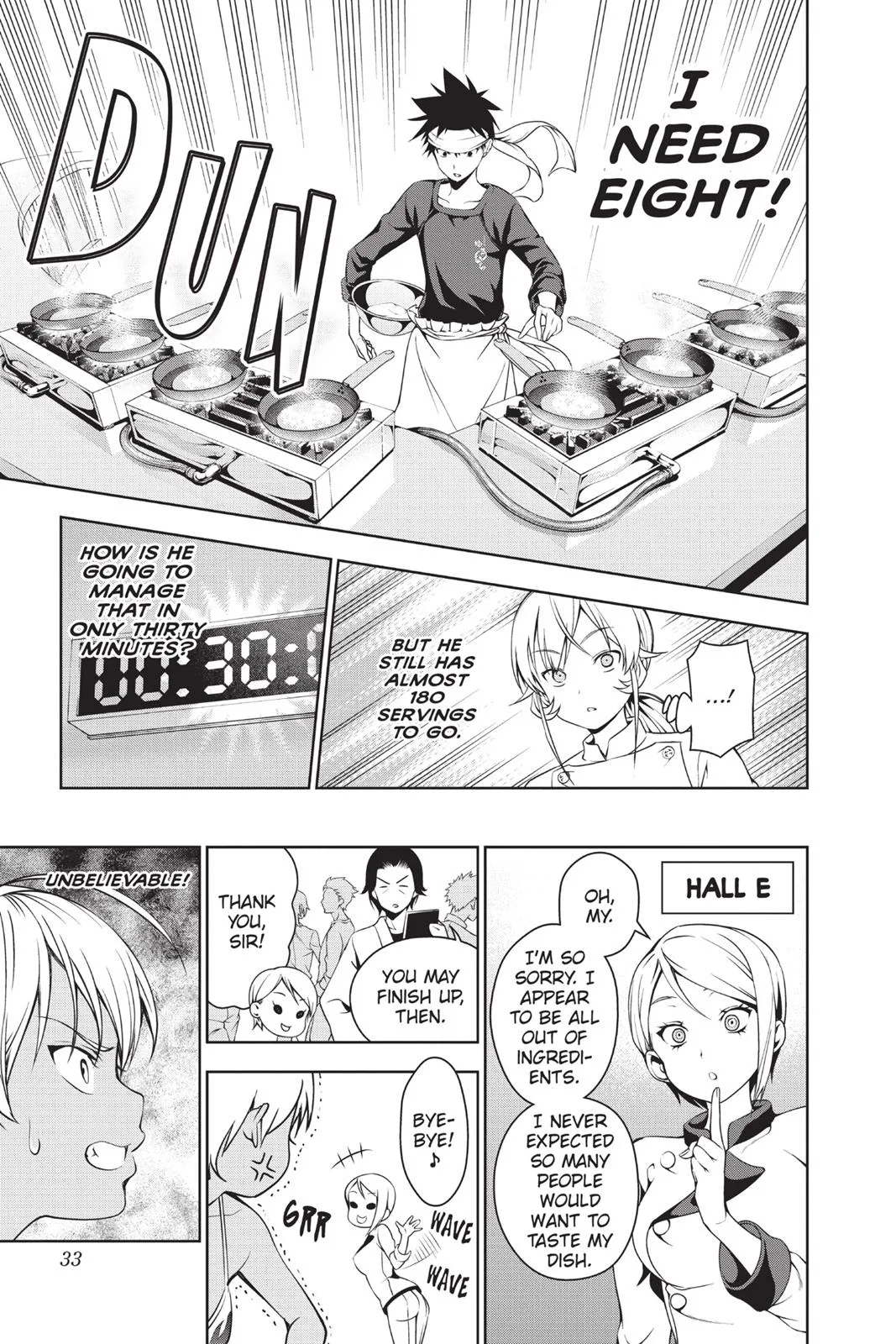 Read Food Wars en Manga Online