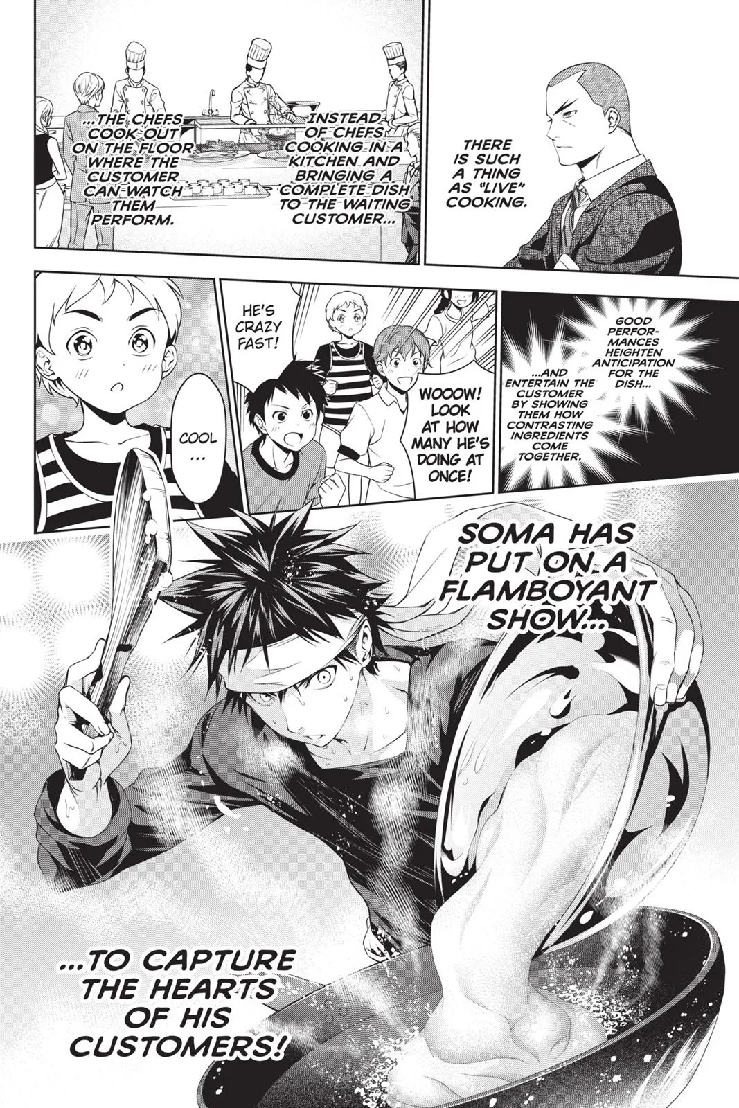 Read Food Wars en Manga Online