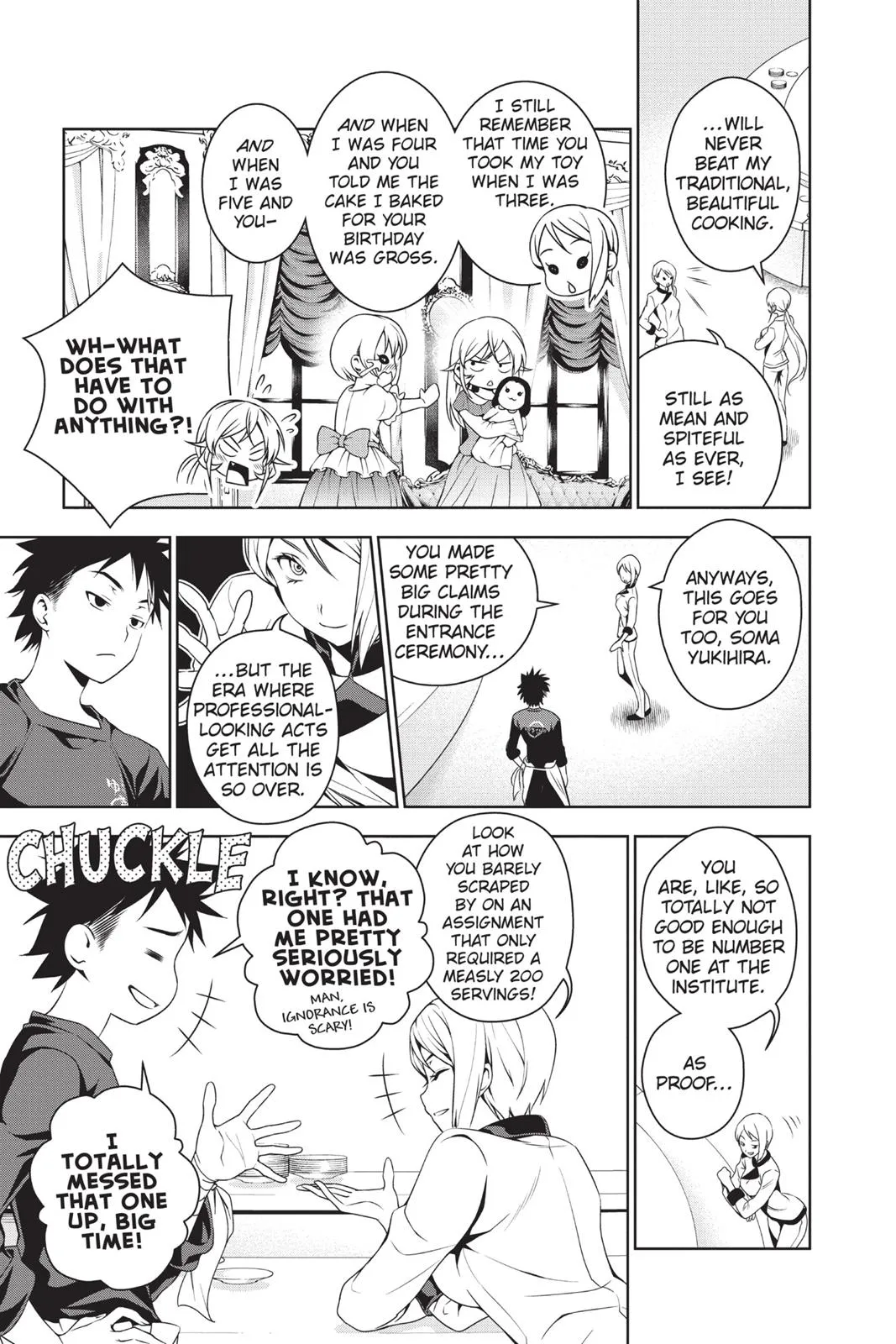 Read Food Wars en Manga Online