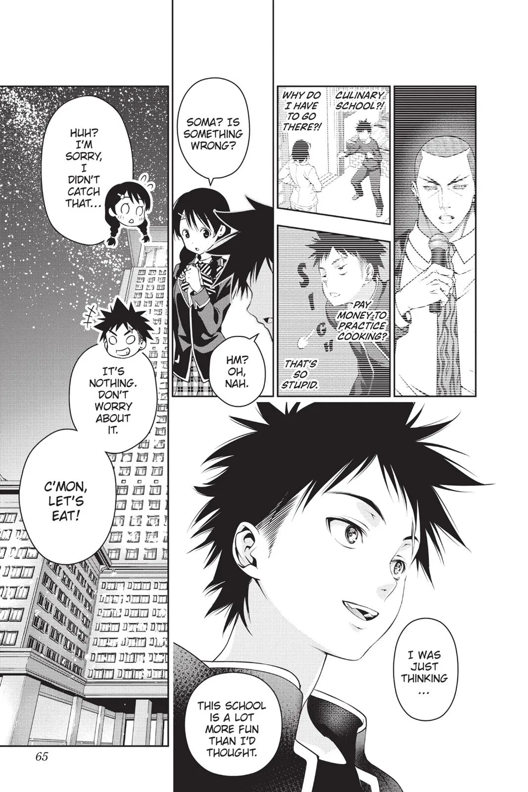 Read Food Wars en Manga Online