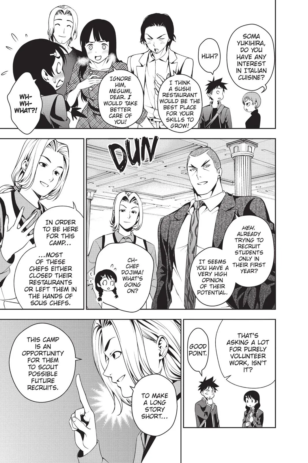 Read Food Wars en Manga Online