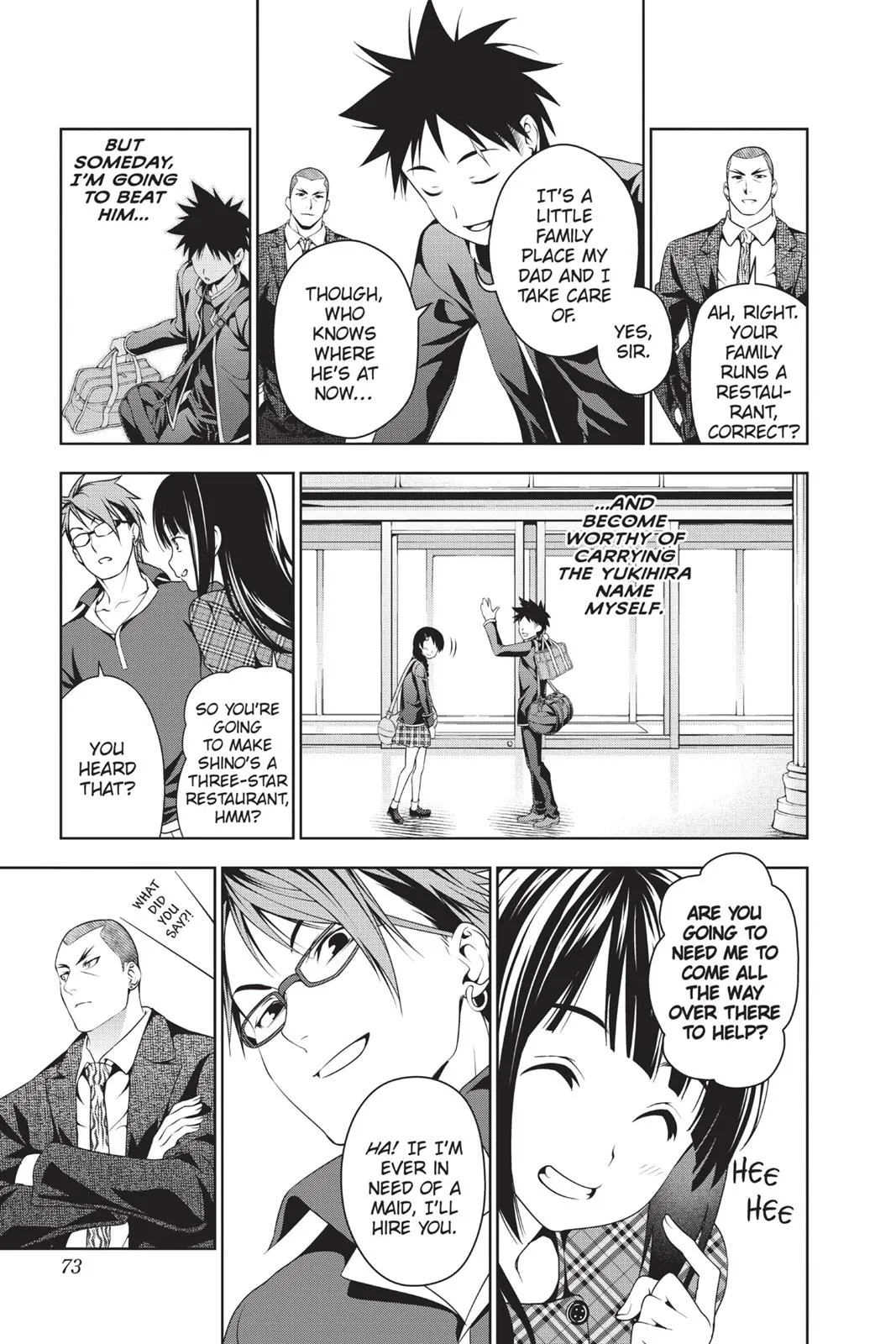 Read Food Wars en Manga Online
