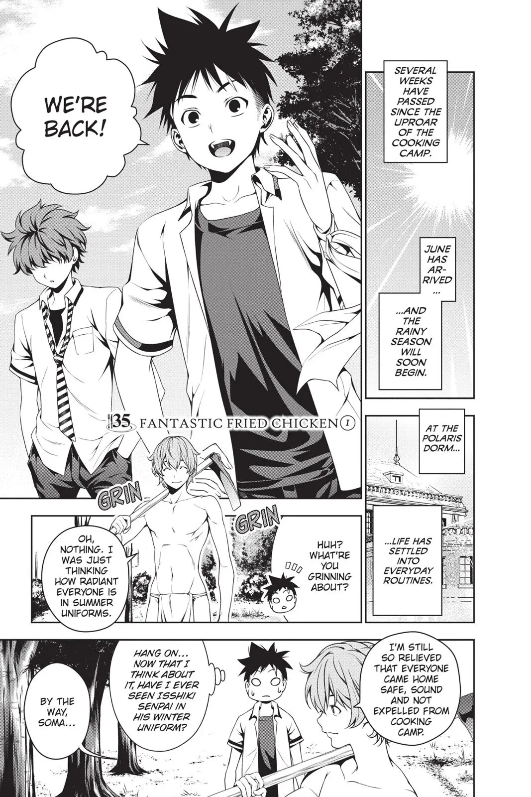 Read Food Wars en Manga Online