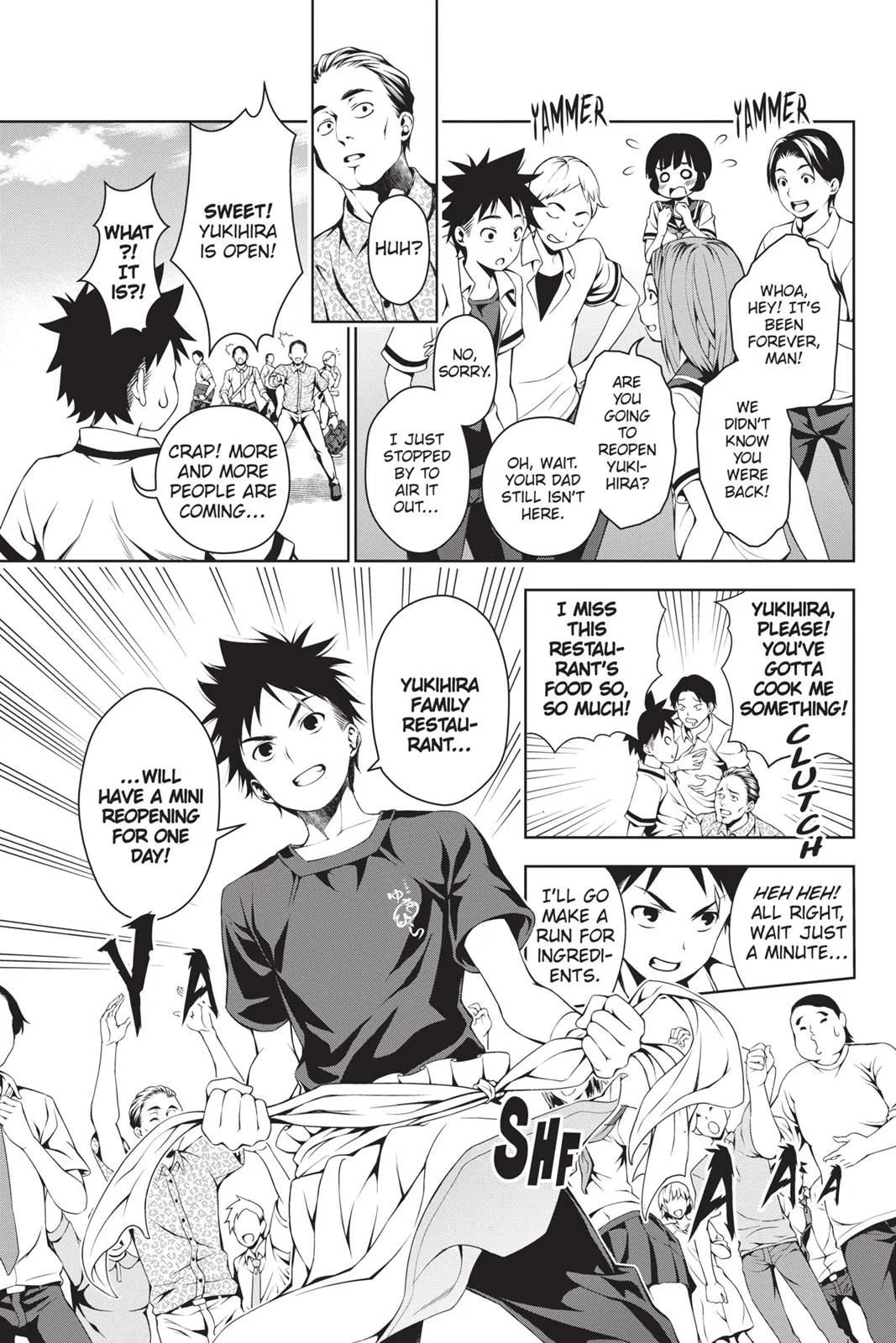 Read Food Wars en Manga Online