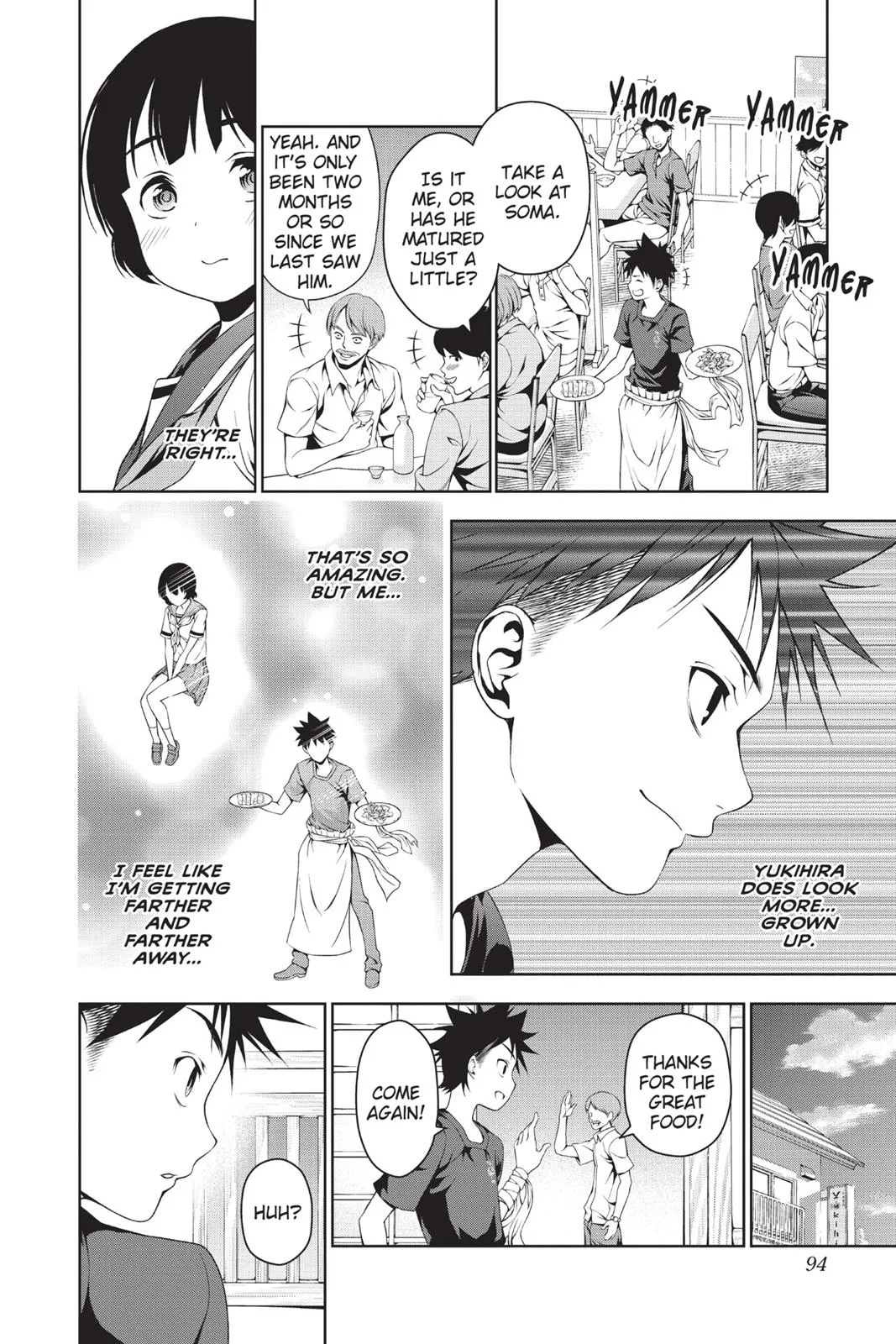 Read Food Wars en Manga Online