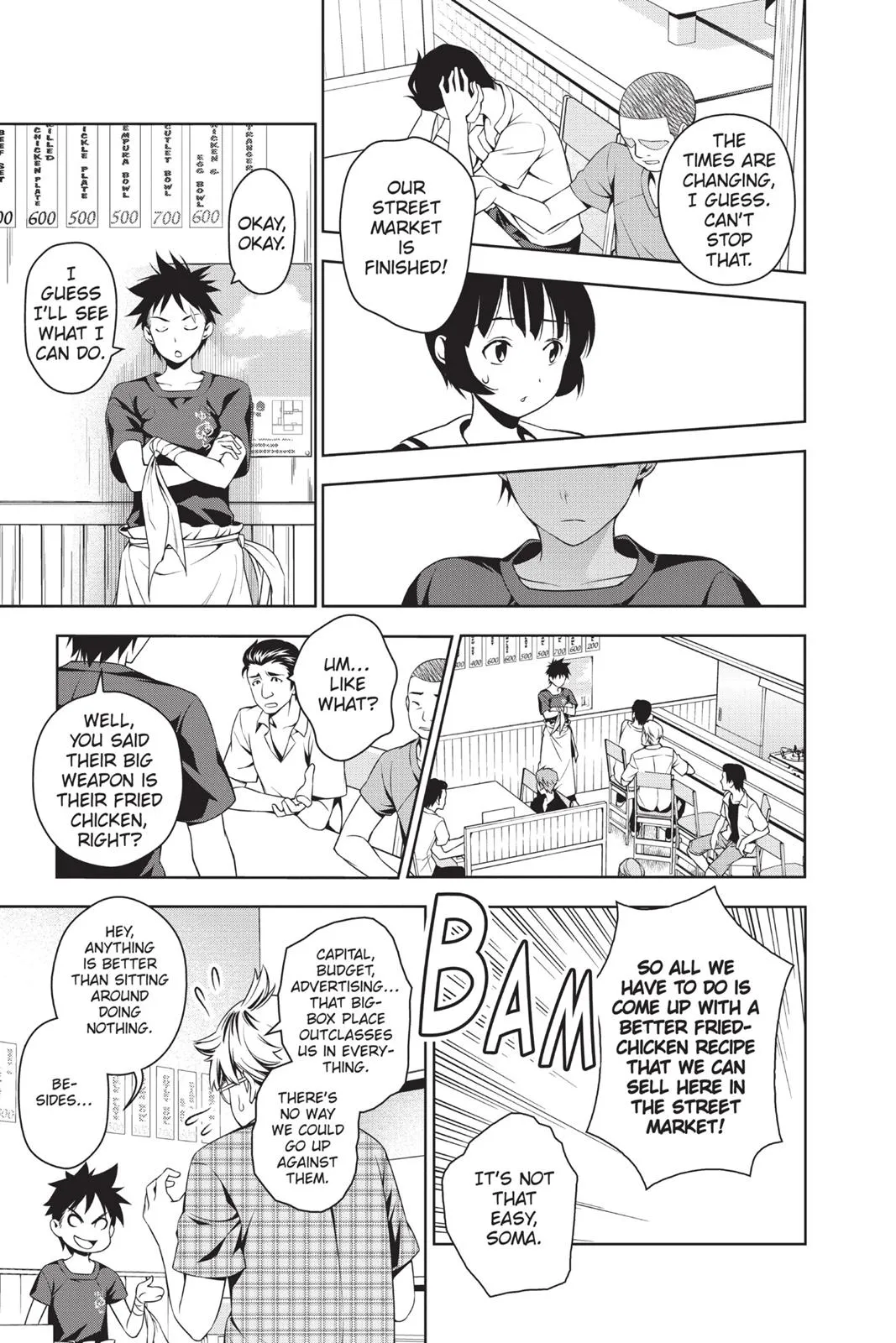 Read Food Wars en Manga Online