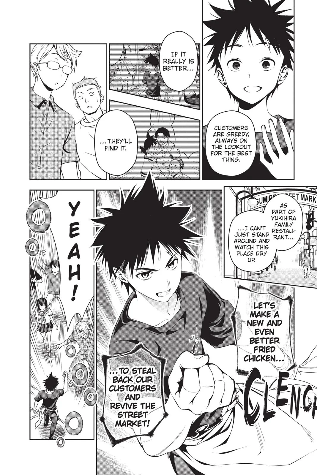 Read Food Wars en Manga Online