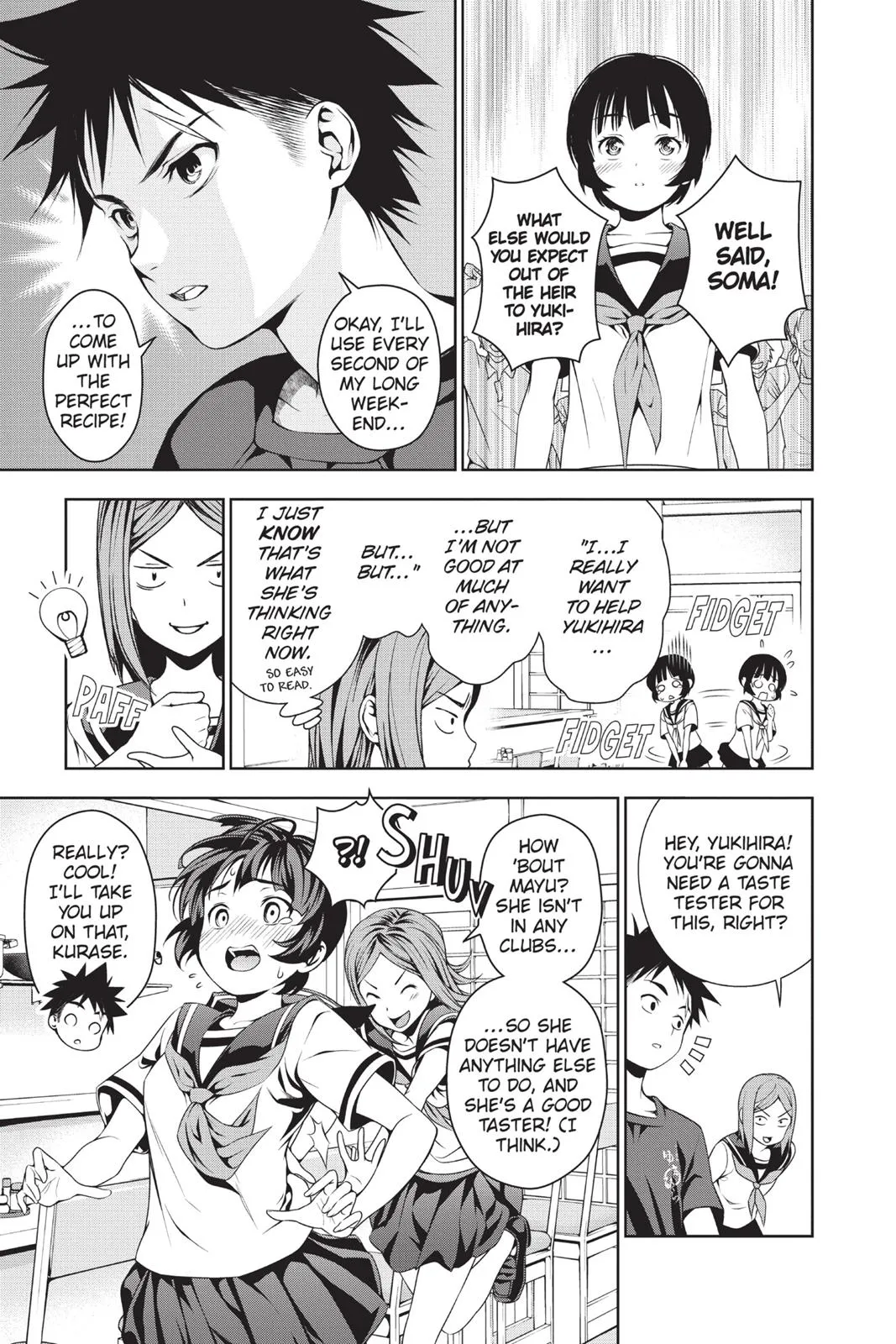 Read Food Wars en Manga Online
