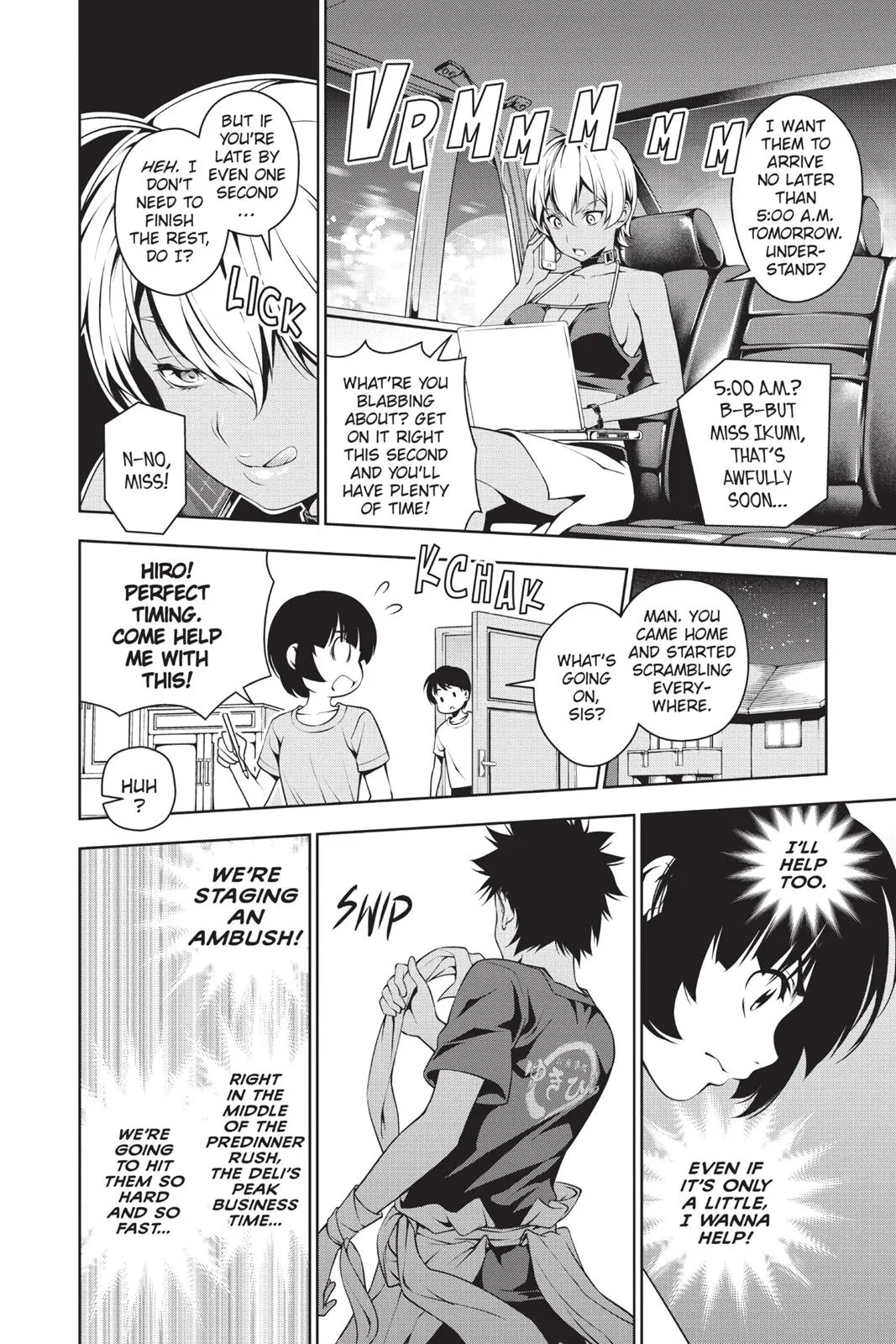 Read Food Wars en Manga Online