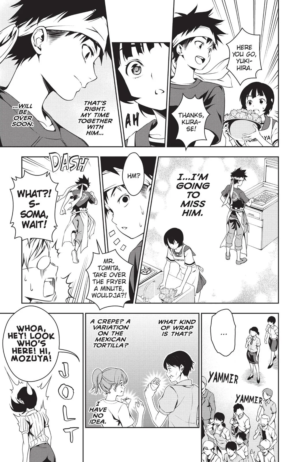 Read Food Wars en Manga Online