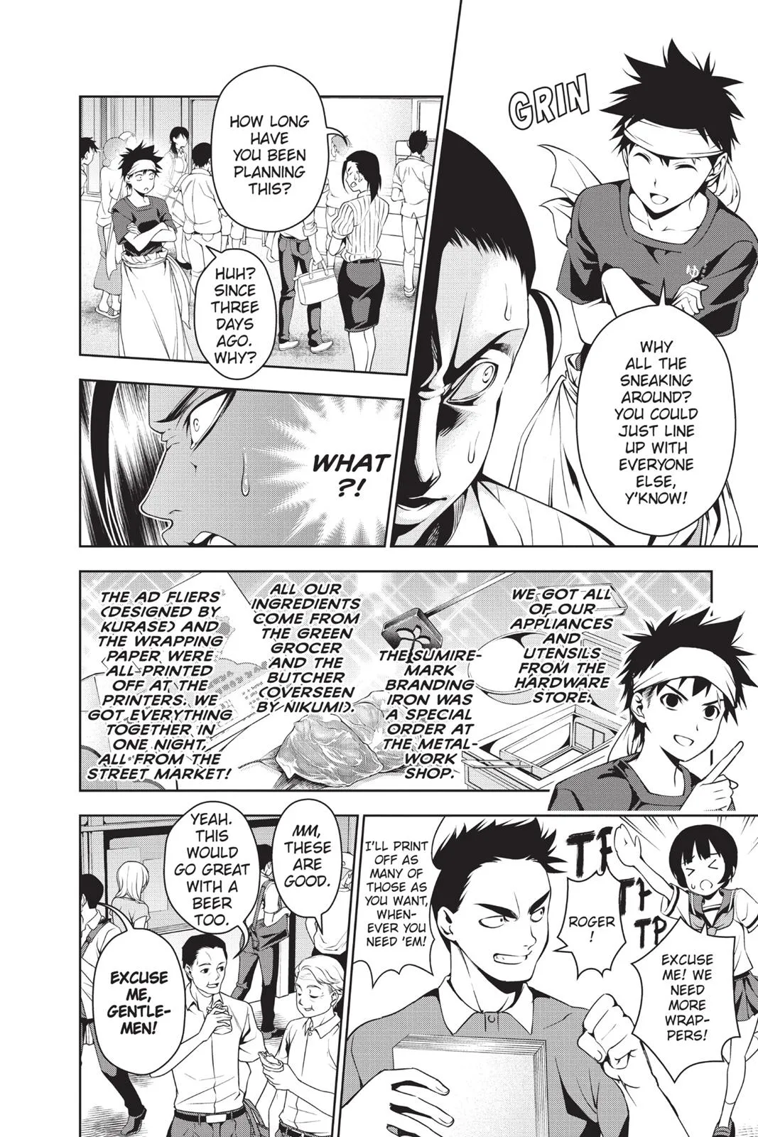 Read Food Wars en Manga Online