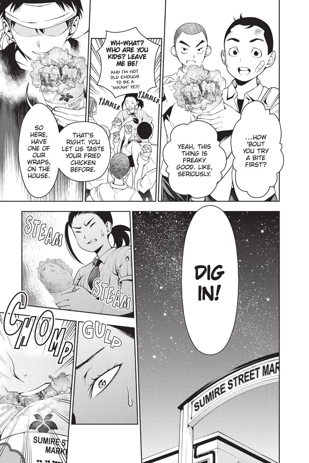 Read Food Wars en Manga Online