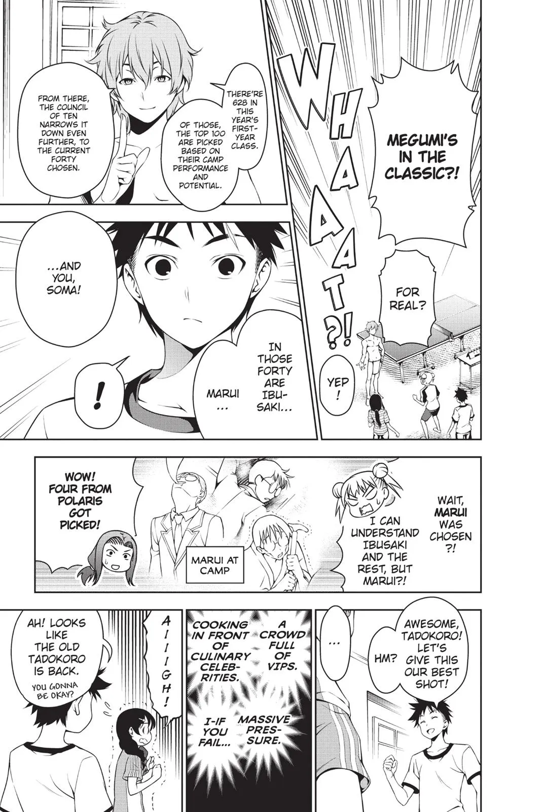 Read Food Wars en Manga Online