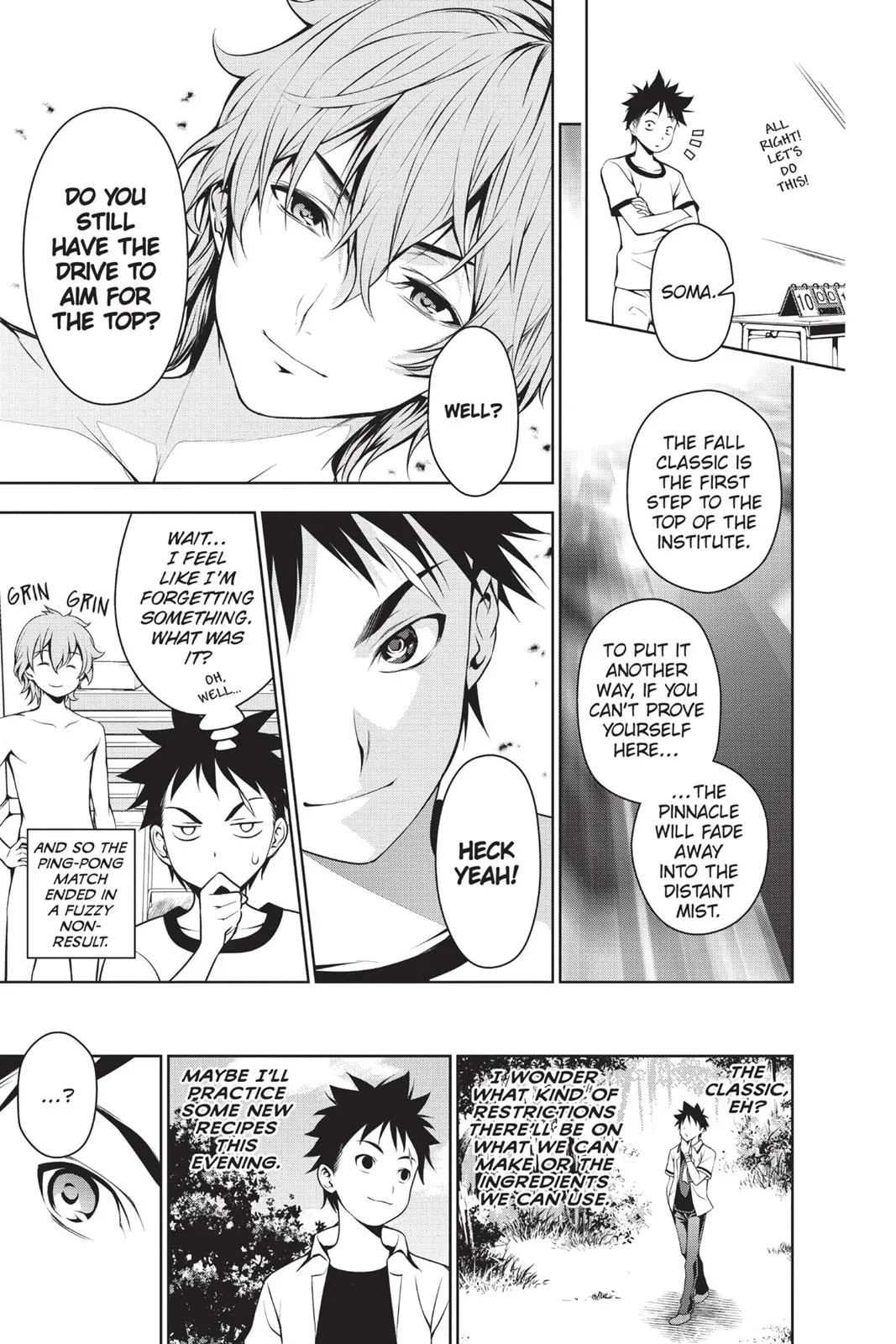 Read Food Wars en Manga Online