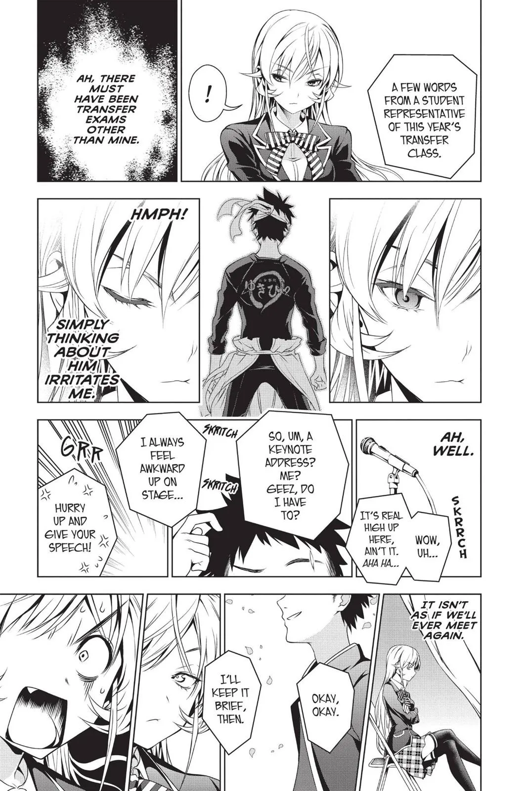 Read Food Wars en Manga Online