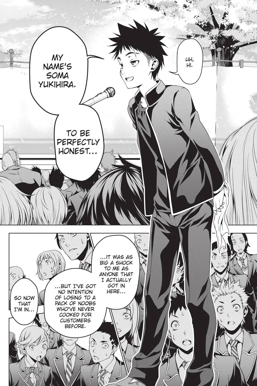 Read Food Wars en Manga Online