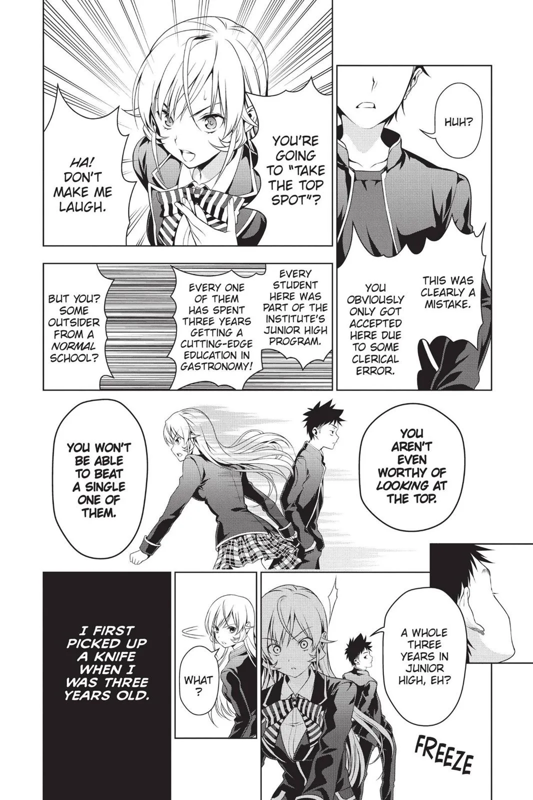 Read Food Wars en Manga Online