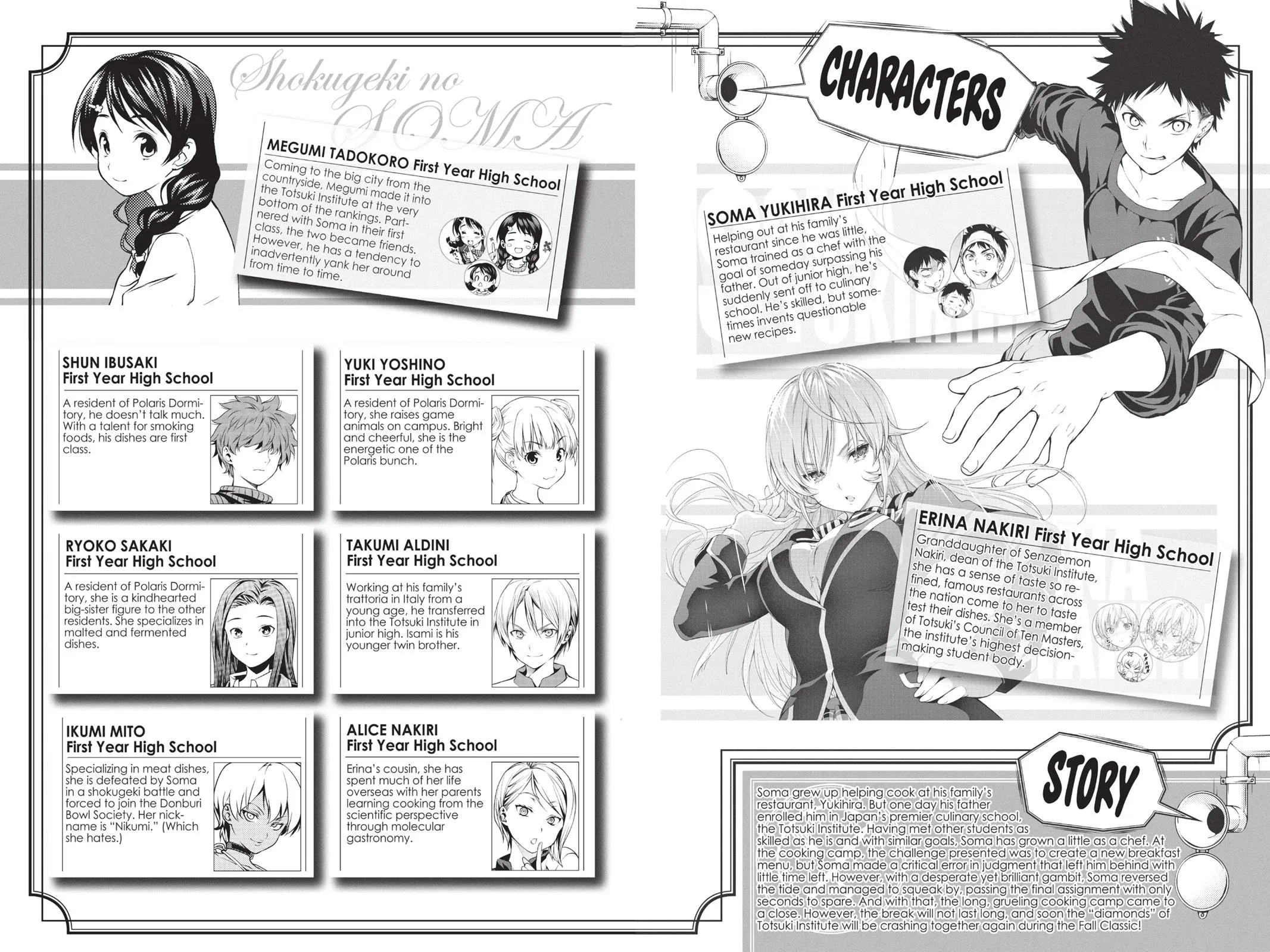 Read Food Wars en Manga Online