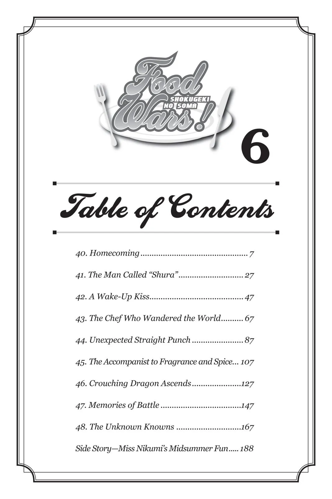 Read Food Wars en Manga Online
